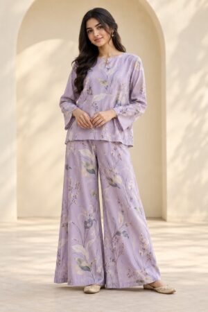 Lilac Meadow Co Ord — illustrative design concept