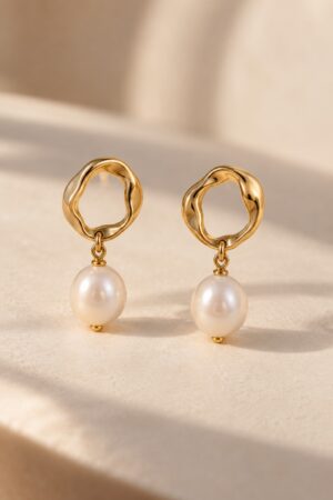 Pearl Drop Earrings — illustrative design concept