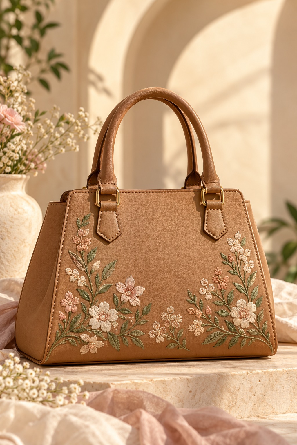 Honey Garden Handbag — illustrative design concept